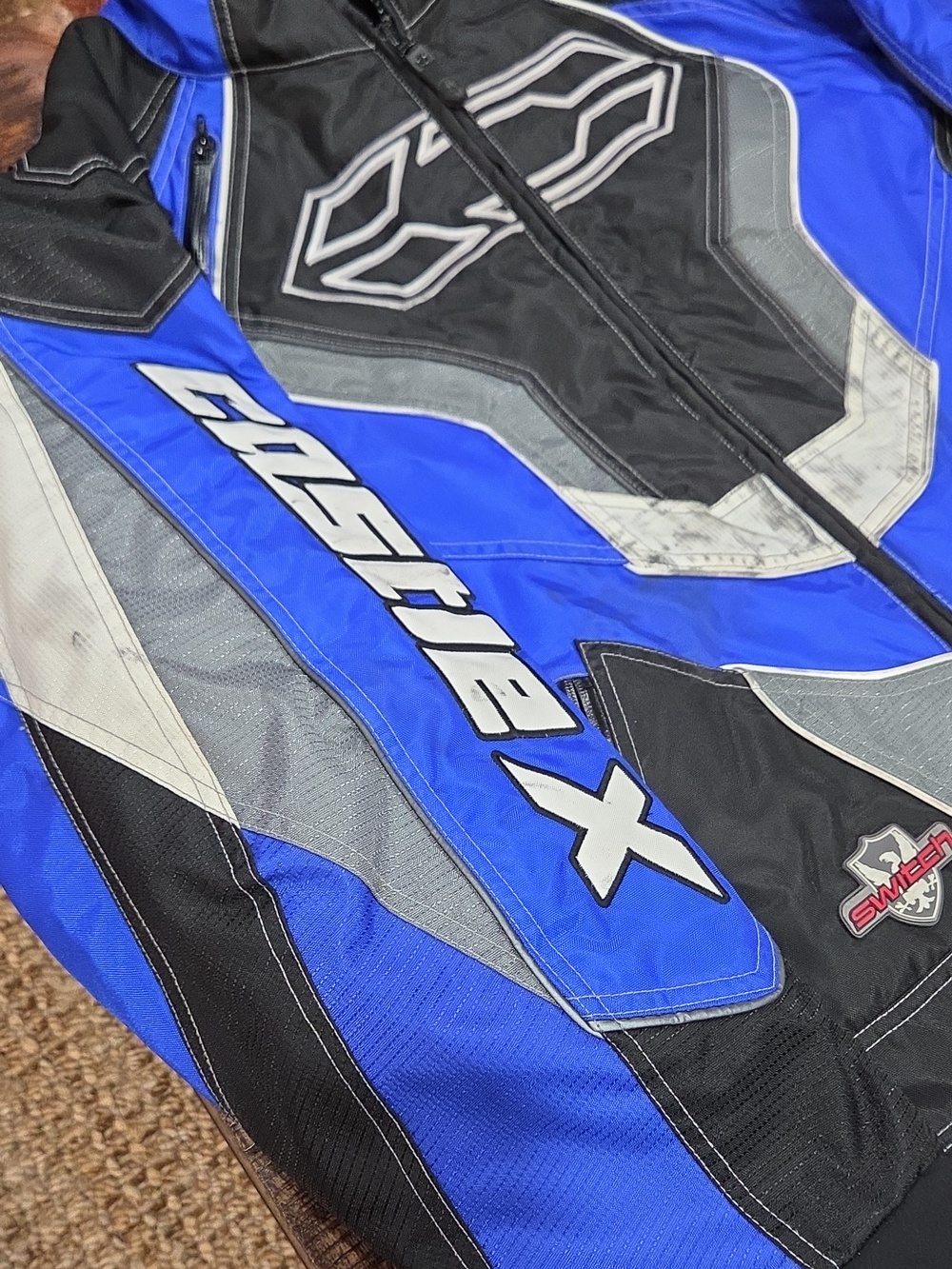 Castle X Motorcycle Riding Racing Jacket - Picture 3 of 14